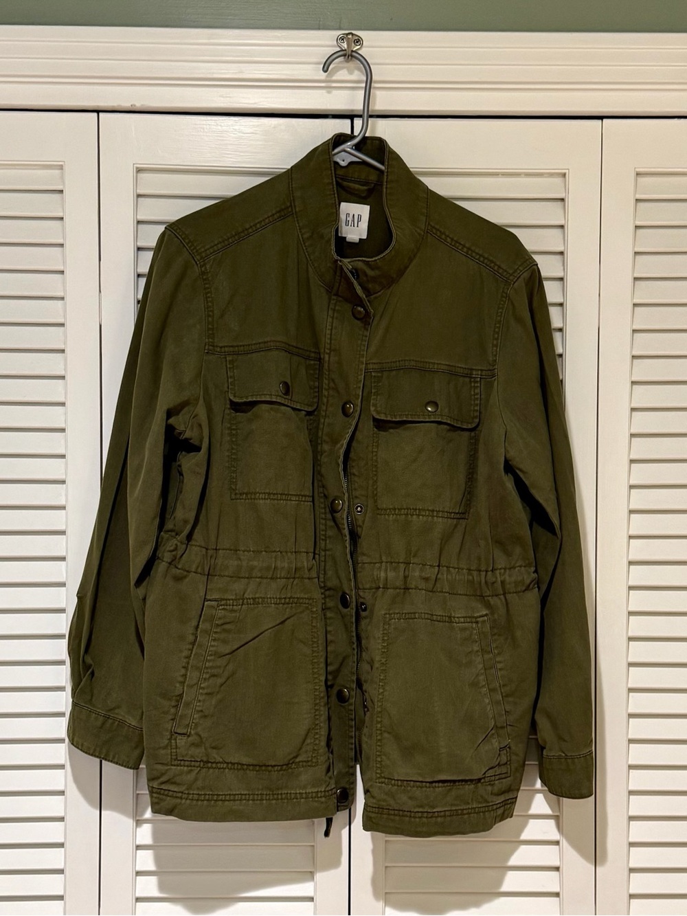 Gap Olive Green Utility Field Jacket – Size XL